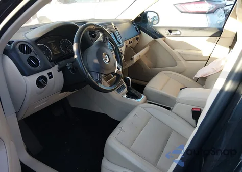 2012 Volkswagen Tiguan Se из США, поврежденный, VIN WVGAV7AX9CW537473